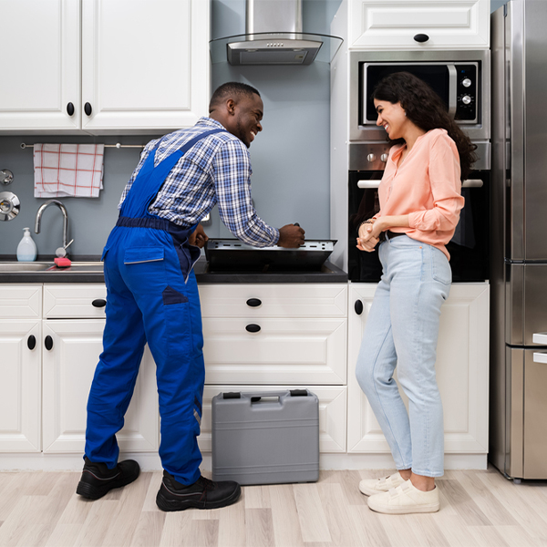 can you provide an estimate for cooktop repair before beginning any work in Waupun
